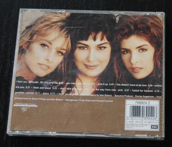 Wilson Phillips CD Shadows & Light by