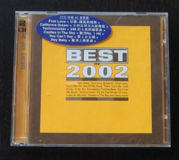 Best of 2002 2 CD Hey Baby California Dreamin First Love ~