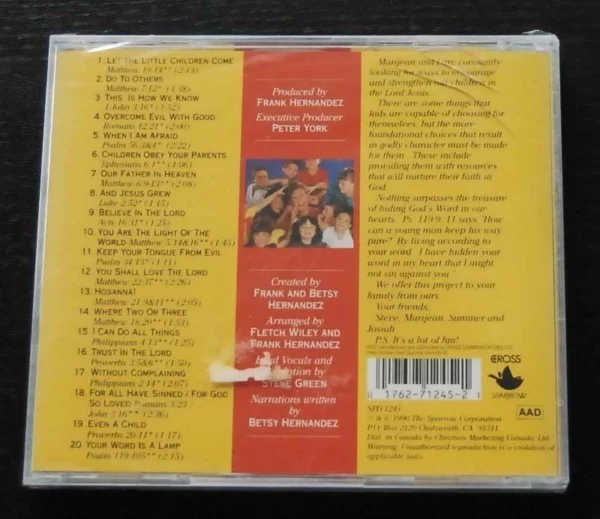 Sealed CD Frank and Betsy Hernandez Hide'em in your heart ~