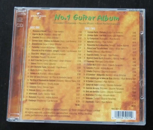 No.1 Guitar Album 2 CD s ~