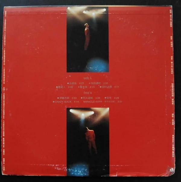 當年情張國榮 LESLIE CHEUNG LP ~