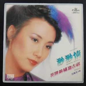 SR1005 渺渺情 Hong Kong LP Liza Wang 汪明荃 ~ lady hat