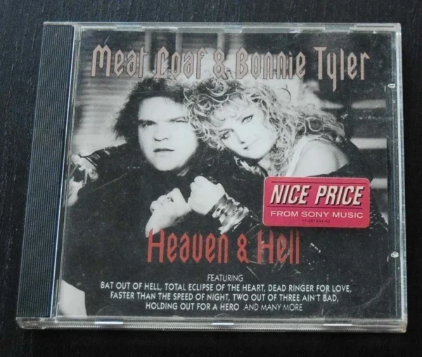 Heaven & Hell CD Bonnie Tyler & Meat loaf Total Eclipse of the Heart ~