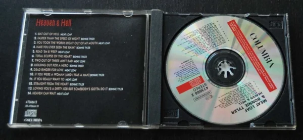 Heaven & Hell CD Bonnie Tyler & Meat loaf Total Eclipse of the Heart ~