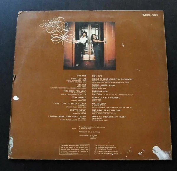 TERESA CARPIO George Lam LP
