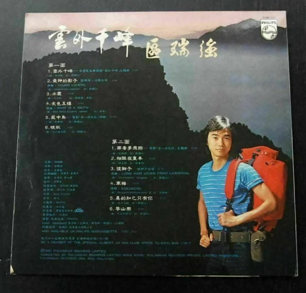Albert Au 區瑞強 雲外千峰 LP