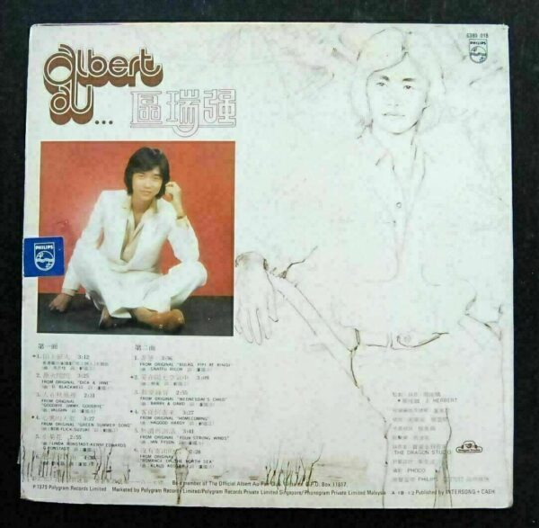 陌上歸人 區瑞強 ALBERT AU LP