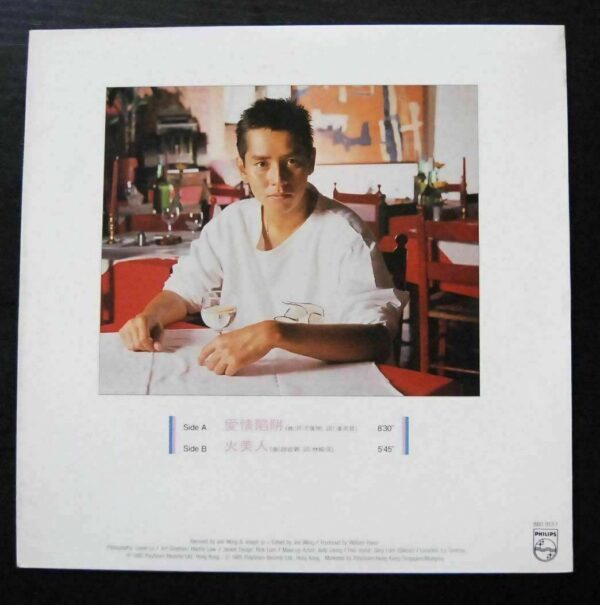 REMIX 愛情陷阱 火美人 Alan Tam Hong Kong Pop Song LP  譚詠麟~